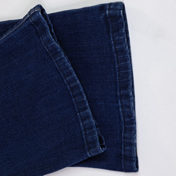 White House Black Market Boot Leg Mid-Rise Blue Jeans Size 0S - Picture 12 of 17